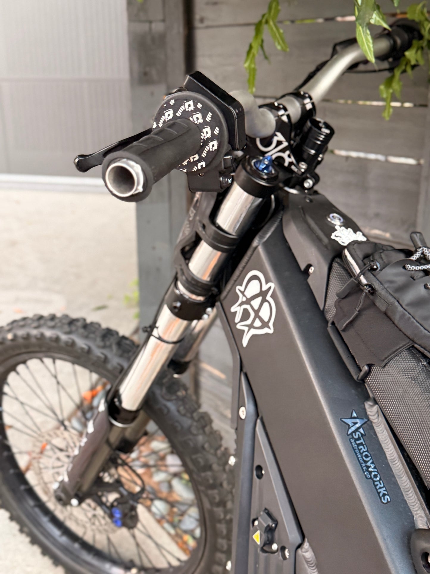 Talaria x3 chrome fork wraps – BL Graphics